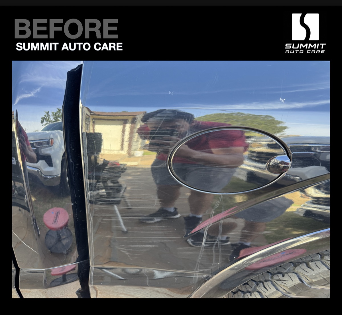 Vehicle paint before correction